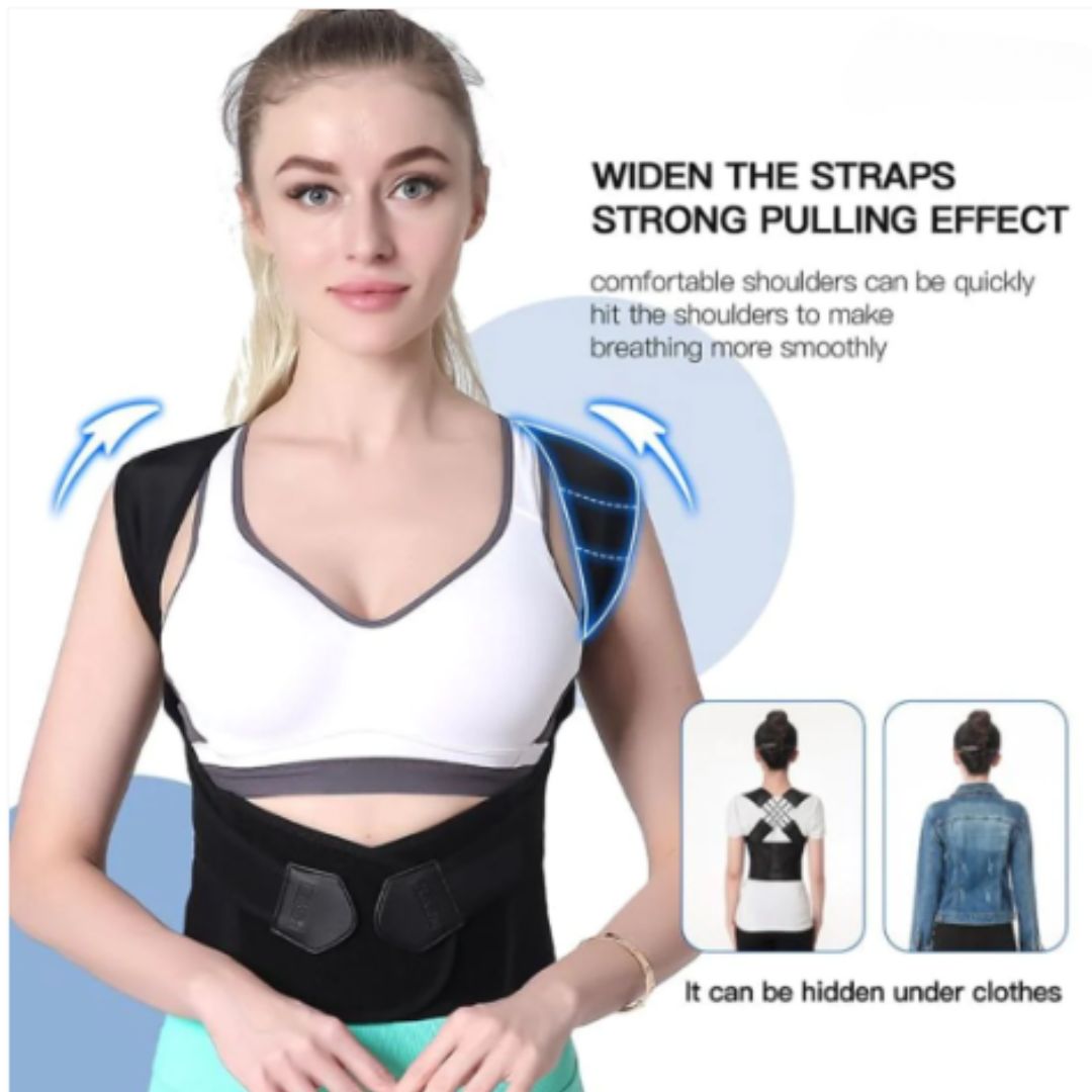 💥Super Sale 💥Alignixy™️ - Premium Quality Adjustable Back Posture Corrector Belt Unisex