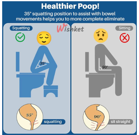 Foldable Anti-Constipation Potty Stool