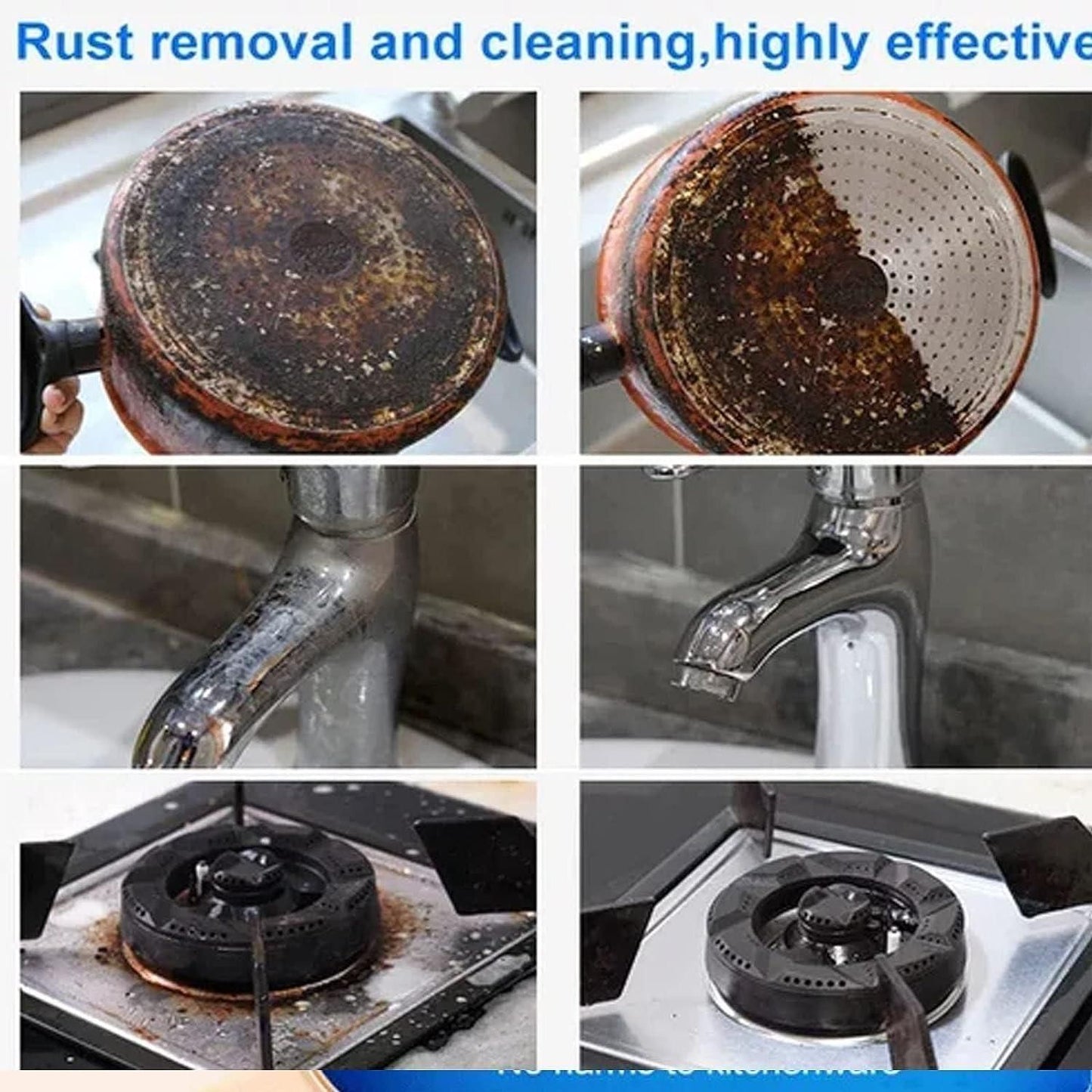 Foam Rust Remover Kitchen All-Purpose Cleaning Powder  (Buy 1 Get 1 Free)