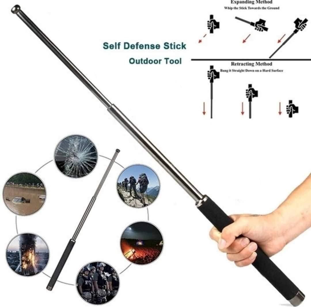 Self Defense Stick Extendable Telescopic Pointer