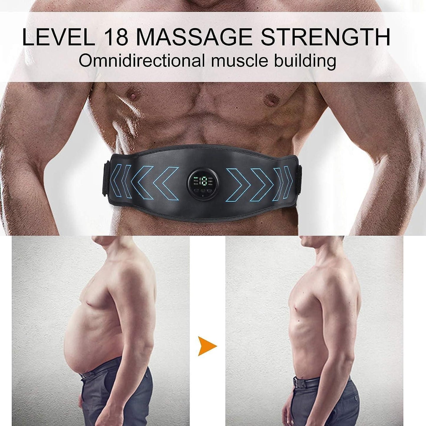 EMS Abdominal Belt Muscle Stimulator